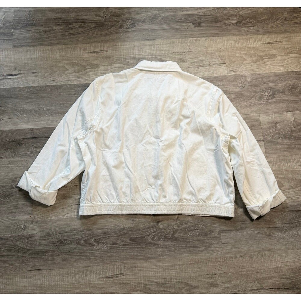 Polo Ralph Lauren Women’s White Bomber Jacket XXL - Picture 4 of 4